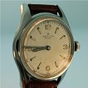 Vintage/Antique watch: Men's Zenith Pilot Stainless Steel Manual Wind Watch 1950's