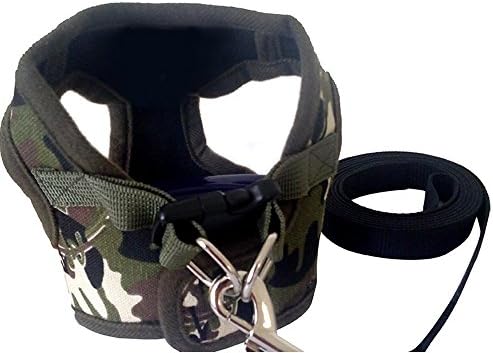 Small Dog Vest Harness Ideal for Chihuahuas - Dog Harnesses for Small Dogs - Cat Harness - Keep Your Dog/Cat Safe from Choking - BONUS! 6 foot leash