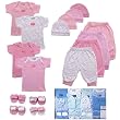 Luvable Friends 16-Piece Mix N Match Layette Set, 0-6 Months