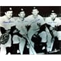 Clete Boyer, Tony Kubek, Bobby Richardson & Moose Skowron Autographed 16x20 Photograph
