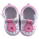51%2BeiB3X0GL. SL160  Luvable Friends Girls Bow Dress Shoe for Baby, Black, 6 12 Months