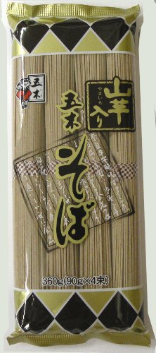五木 山芋入りそば 360g×10個