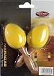 Stagg Plastic Egg Maracas, Yellow