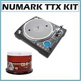 Numark TTX Professional USB Turntable w/ 50 CD-R 700MB Discs