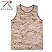 Rothco Tank Top, Desert Digital Camo, Medium