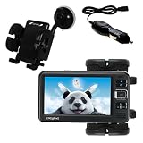 Creative Zen Vision W Flexible Auto Windshield Holder with Car Charger - Uses Gomadic TipExchange