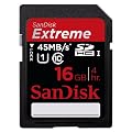 SanDisk - Tarjeta SDHC V�deo HD 16 GB 45MB/s Extreme, Class 10