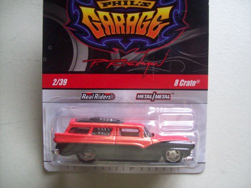 Hot wheels Phil's Garage Real Riders 8 Crate