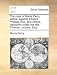 The Case of Maria Perry, Widow, Against Edward Phelips, Esq. and Others, Claimants Under the Late Thomas Lockyer, Esq.