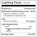 Sunlite LED A19 Household Light Bulb, 12 Watt (75W Equivalent), 1100 Lumens, 3000K Warm White, Medium E26 Base, 3 Pack