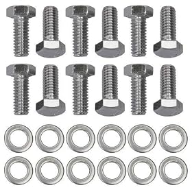 Trans-Dapt 9278 Chrome Bolts Hex Dif Covr