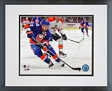 Mark Streit New York Islanders - NHL Framed and Matted Photo - 2011-12 Action - 16x20 Photo