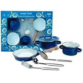 JR CHEF ENAMEL COOKWARE SET by Schylling