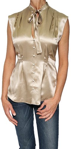 Cynthia Steffe Tory Blouse in Camel/Bone Size L