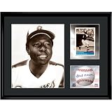 Atlanta Braves MLB Hank Aaron Toon Collectible With Facsimile Signature