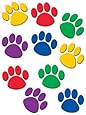 Teacher Created Resources Paw Print Accents, Colorful (4114)