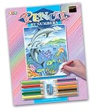 Pencil by Numbers Dolphins