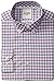 Ben Sherman Men's Slim Fit Multi Check Button Down Collar Dress Shirt