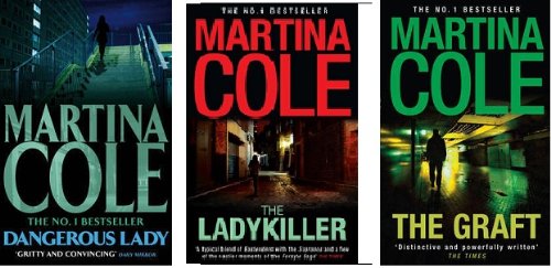 MARTINA COLE THE GRAFT, LADYKILLER, DANGEROUS LADY 3 BOOK SET COLLECTION, by Martina Cole