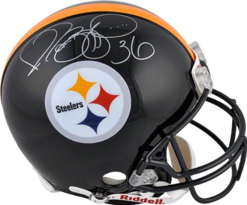 Mounted Memories Pittsburgh Steelers Jerome Bettis Autographed Pro Line Helmet