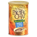 Pacific Chai Decaffeinated Vanilla Chai Latte Mix, 10-Ounce Canisters (Pack of 6)