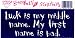 LUCK IS MY MIDDLE NAME. MY FIRST NAME IS BAD. decal bumper sticker
