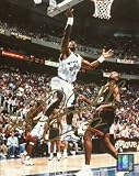 Karl Malone Autographed/Hand Signed vs. Sonics Utah Jazz 8x10 Photo