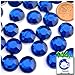 The Crafts Outlet 144-Piece Loose Flatback Acrylic Round Rhinestones, 14mm, Crystal Clear