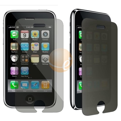 Apple iPhone 3G Premium Privacy Screen Filter + FREE Lint clearning Cloth