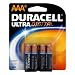 Duracell Ultra AAA Batteries (8 Batteries)