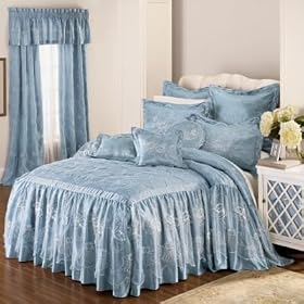 Bedspreads, Ramona Embroidered Sheer Bedspread - King Size