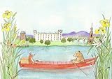 Bear in a boat in the borders
