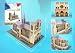 Daron Notre Dame Cathedral 3D Puzzle With Book [Toy]