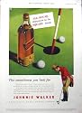 1854 Advertisement Johnnie Walker Whisky Eagle Ship