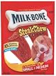 Milk-Bone Steak Chew Dog Snacks for Small & Medium Dogs, 2-Count (Pack of 6)