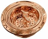 Unlaquered Copper Kitchen Sink Basket Drain Strainer