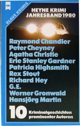 Produkt-Bild: Heyne Krimi Jahresband 1980. 10 Kriminalgeschichten porminenter internationaler Autoren. Blaue Krimis-Heyne Buch 1919