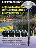 Eigenschaften H. Vollmer GmbH  / Solarleuchte Rainbow LED mit Farbwechsel