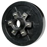 TowZone 12-Inch Brake Drum Hub for Trailers