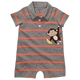 Carter's Stripe & Monkey 1-pc. Romper