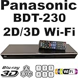 PANASONIC BDT230 Smart Network All Region DVD Blu ray Player 2D/3D - 100~240V 50/60Hz (6Feet HDMI Cable)
