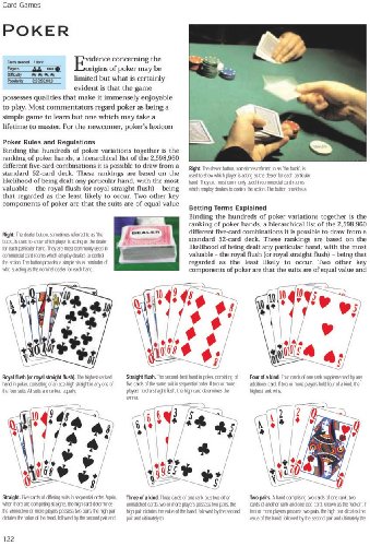 Cover image : How to Play the 200 Best-Ever Card Games: A Fantastic Compendium of the Greatest Card Games from Around the World, Including the History, Rules, and Winning Strategies for Each Game, with more
