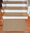 Indoor/Outdoor Flatweave Carpet Stair Treads - Timbuktu (13) PLUS 2'x3' Landing Mat PLUS Tape