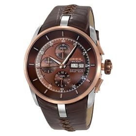 Breil  Mens Watch, BW0486 with Brown Leather Strap and Brown Dial