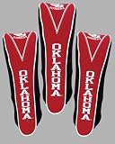 Oklahoma Sooners NCAA Golf Oversized Club/Driver Head Cover (Set of 3) NCAA College Athletics