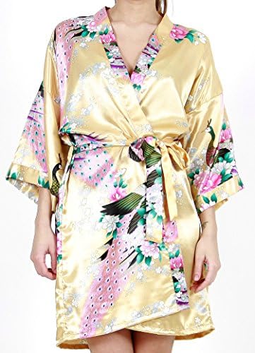 Bridesmaid Robes (Plus Size, Gold)