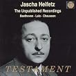 Jascha Heifetz / Les Enregistrements In�dits