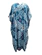 Long Caftan Dress Paisley Printed Evening Kaftan