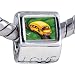 Pandora Style Bead Yellow School Bus Photo Beads Fits Pandora Bracelet image 1