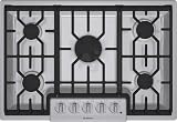 Bosch 800 Series NGM8054UC 30 Gas Cooktop with 5 Sealed Burners, Continuous Grates and... by Bosch